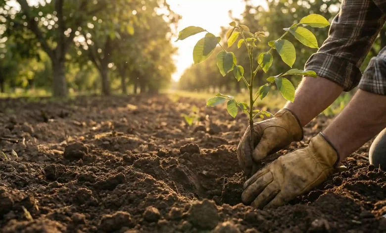 ۵ راز طلایی کاشت نهال گردو؛ آموزش اصولی و تضمینی